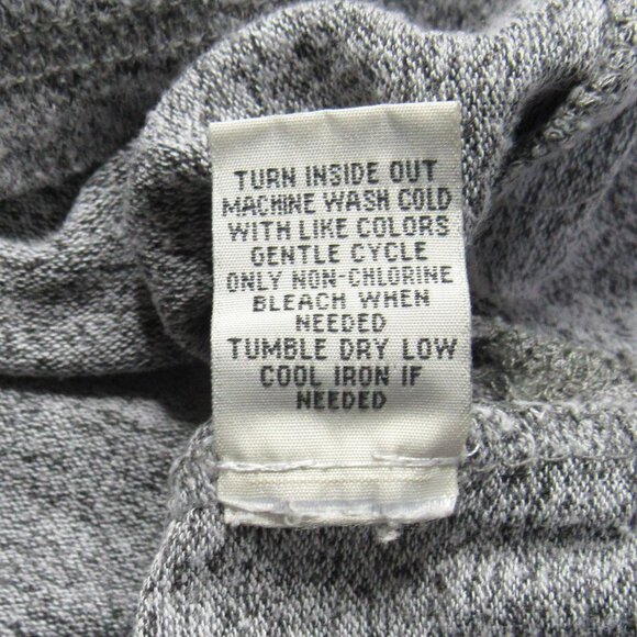 "Chance or Fate" Sz L Gray Cowl Neck Sweater - Picture 4 of 6